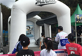 アトラクション運営(速球王)