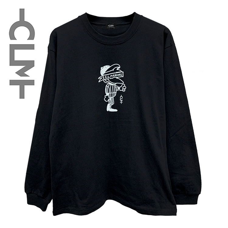 マーくんイラスト 長袖Tシャツ