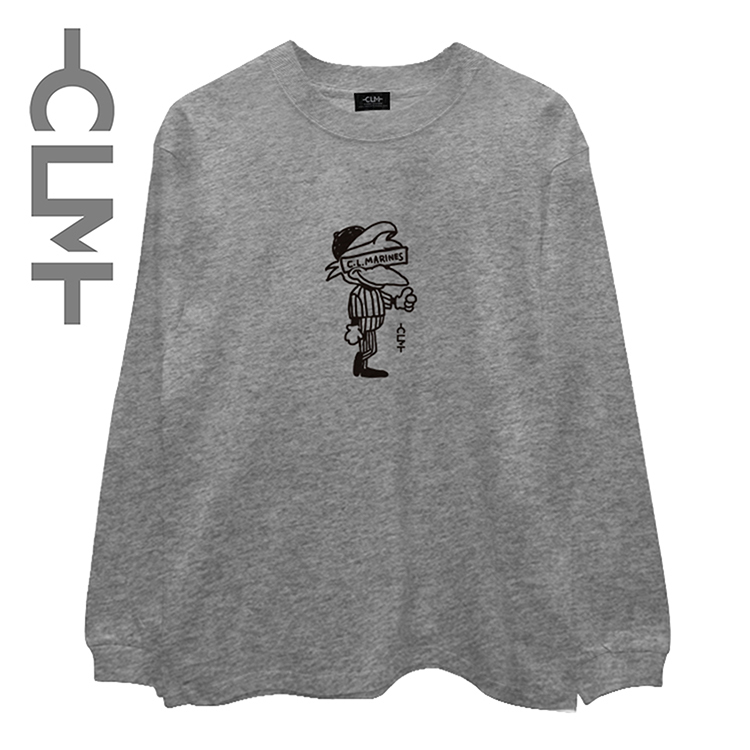 マーくんイラスト 長袖Tシャツ