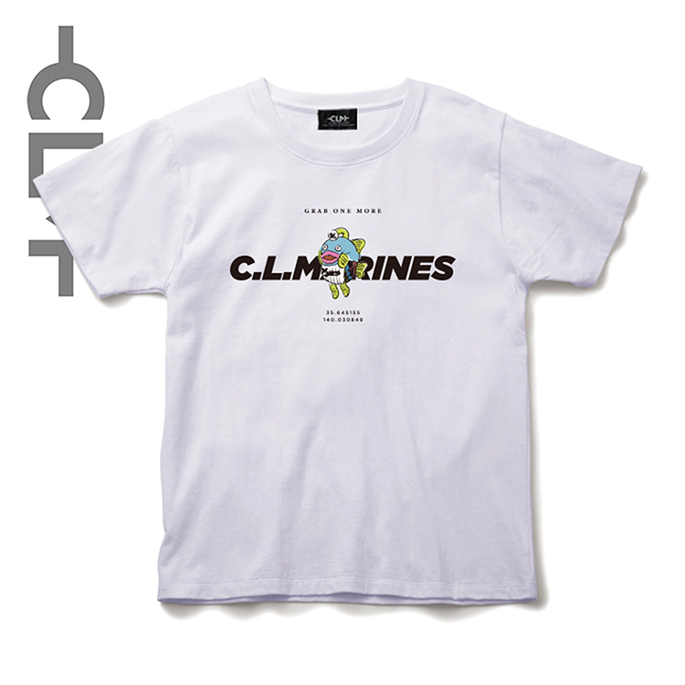 謎の魚 マリーンズロゴBIG Tシャツ