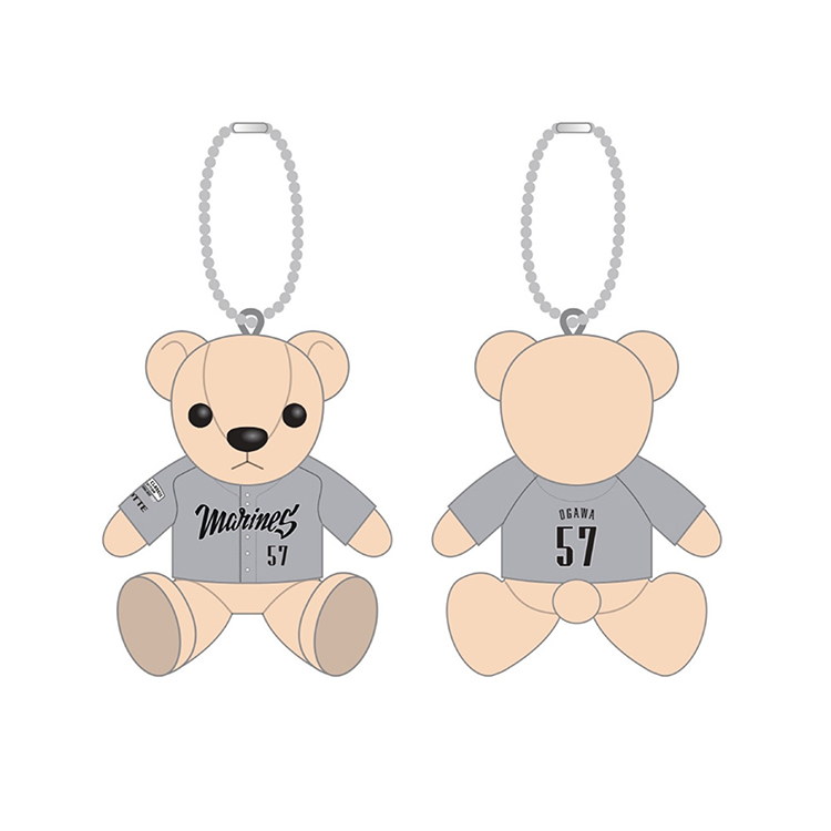 ユニホームベアキーホルダー