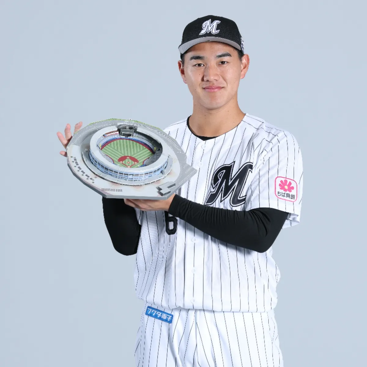 3D ZOZOマリンスタジアム ペーパークラフト