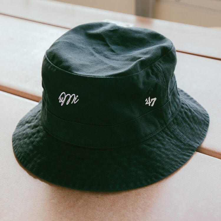 47 BUCKET HAT ブラック