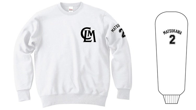 クルーネックスウェット