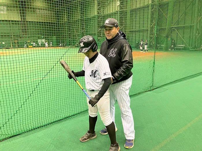 アドバンストバッティングクラス練習風景