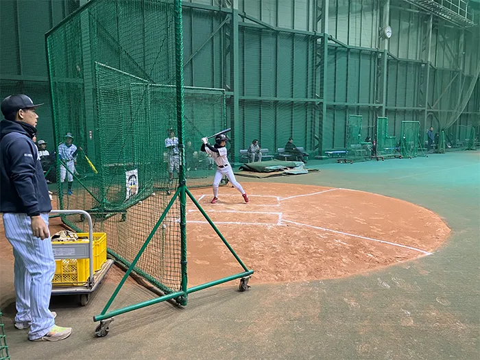アドバンストバッティングクラス練習風景