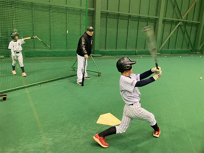 アドバンストバッティングクラス練習風景