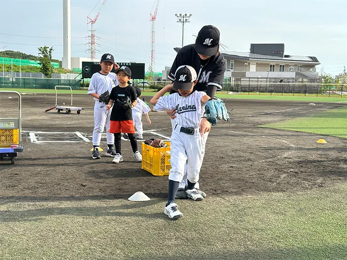 市川妙典校(木曜)練習風景