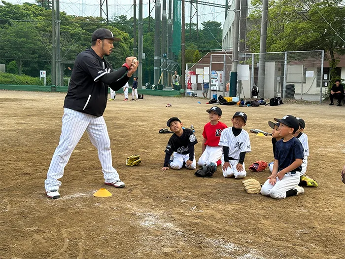 習志野校練習風景