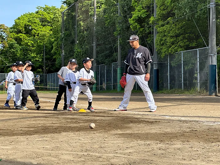習志野校練習風景