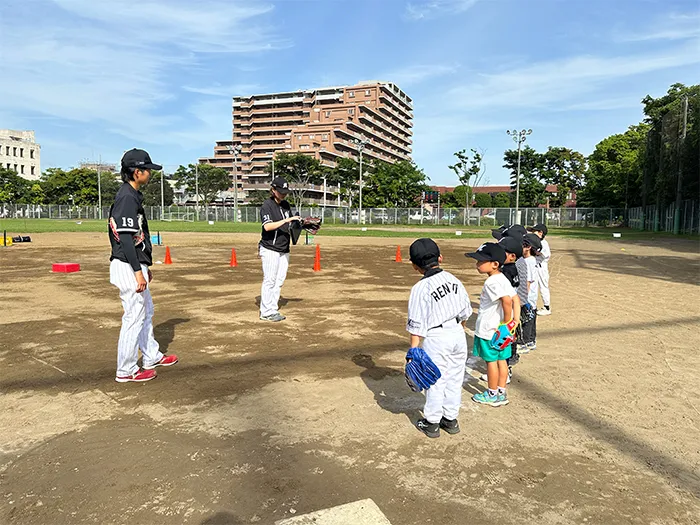 習志野校練習風景