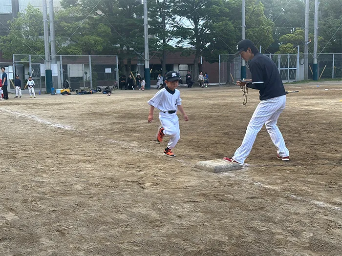 習志野校練習風景
