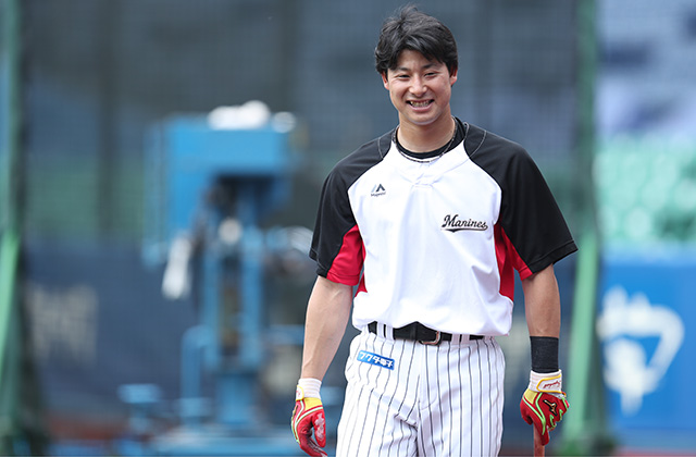 ドラフト２位でロッテに入団した藤岡裕