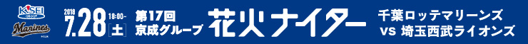 第17回京成グループ花火ナイター