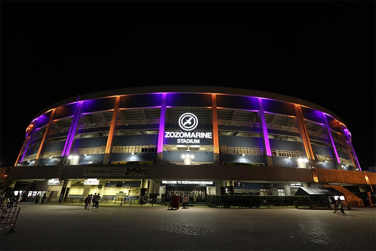 ZOZOマリンもハロウィンムード