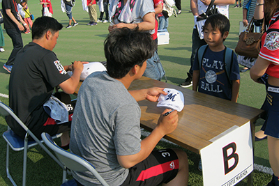 サイン会の様子