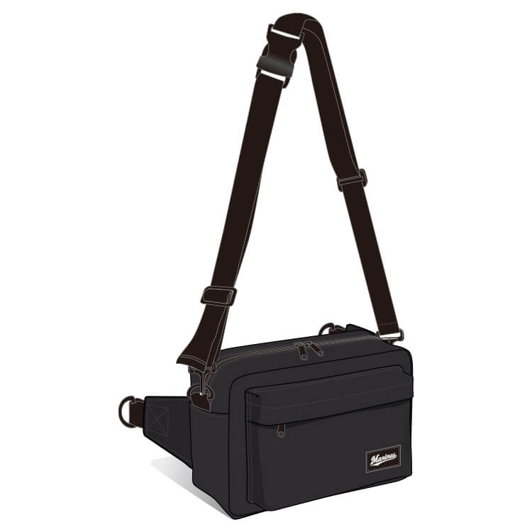 A:ボトルポケット付き2WAYショルダーバッグ