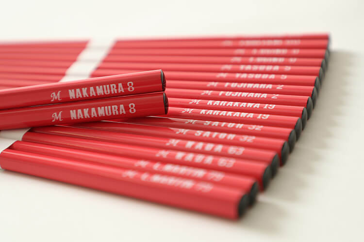 選手ネーム入りお箸