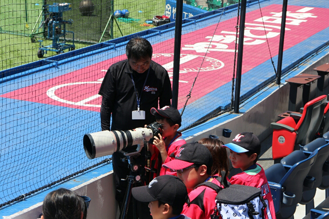 カメラマン体験