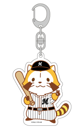 ラスカル×マリーンズ 2018 アクリルキーホルダー