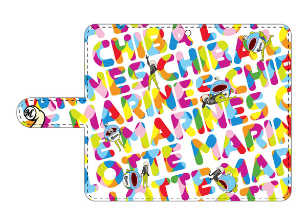 手帳型スマホケース(謎の魚)