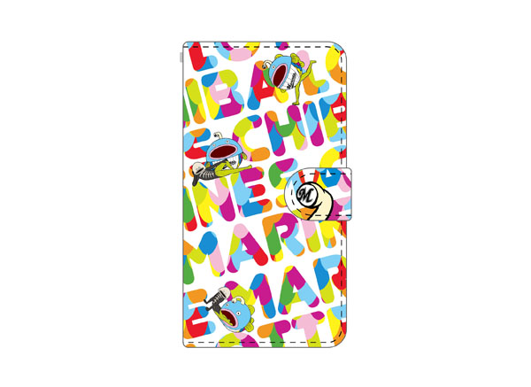 手帳型スマホケース(謎の魚)