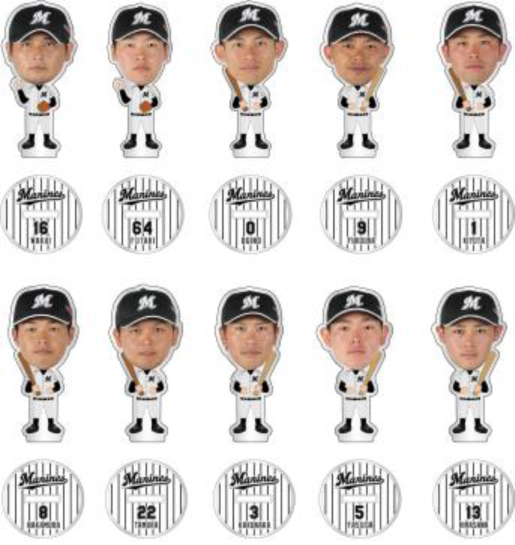 選手アクリルスタンド