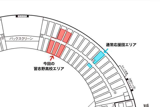 球場座席図