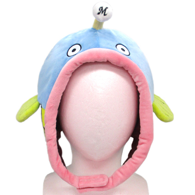 謎の魚 ファンキャップ
