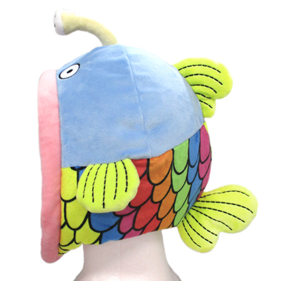 謎の魚 ファンキャップ