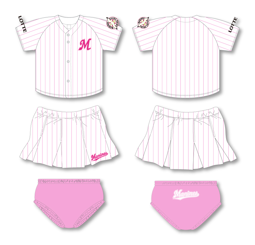 ベビーベースボールシャツセット