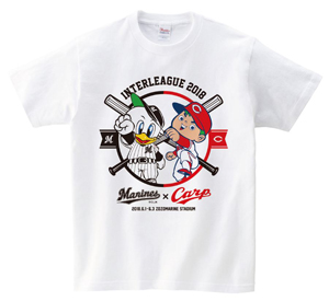 マリーンズ×カープ　交流戦Tシャツ