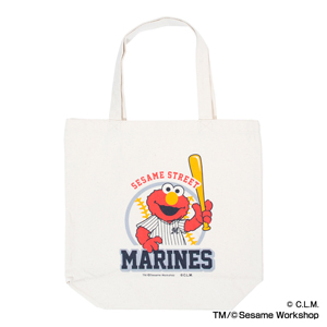SESAMI STREET ×マリーンズキャンバストートバッグ(ELMO)