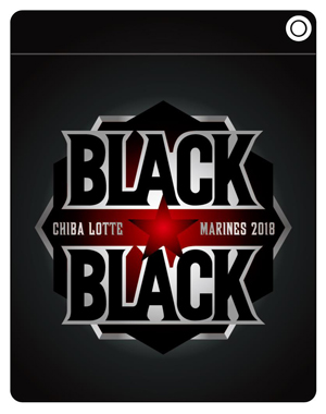 BLACK BLACK　パスケース