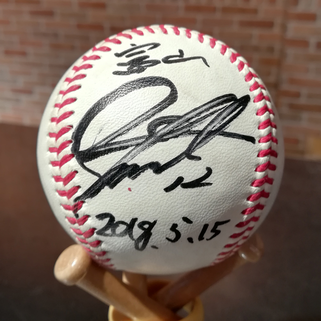 ＃12石川投手富山凱旋登板試合球