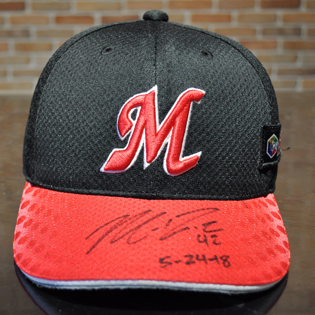 ＃42ドミンゲス選手ヒーローキャップ(CHIBA)