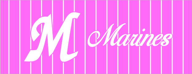 [画像]18ピンクストライプフェイスタオル