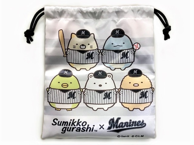 [画像]すみっこぐらし きんちゃく(裏)