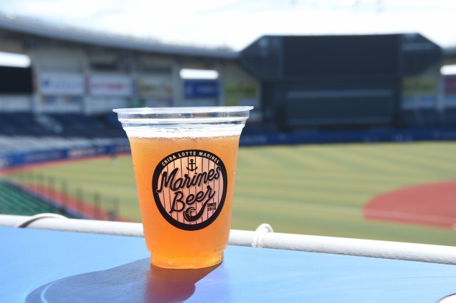 ビール写真@マリンスタジアム