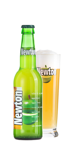 ニュートン(青りんごビール)