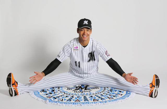 フリンジ付きラウンドタオル