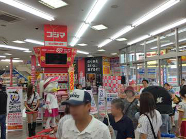 コジマ×ビックカメラ柏店イベント