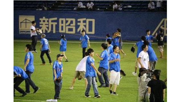 フィールドキャッチボール