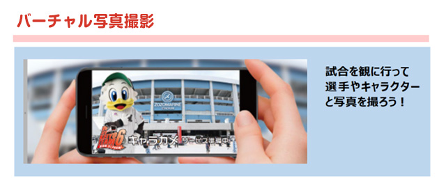 バーチャル写真撮影