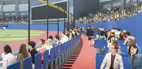 2019年新シート ホームラン・ラグーン