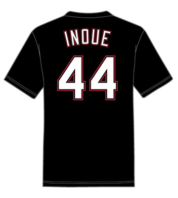 ネーム&ナンバーTシャツ