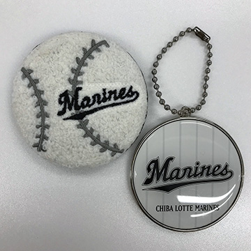 ボールミラーキーホルダー