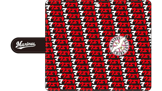 マリーンズ手帳型スマホケース