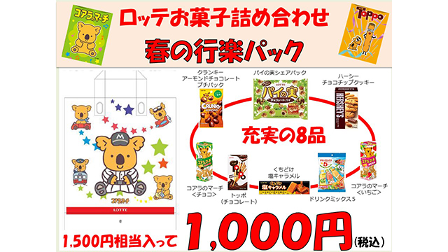 ロッテのお菓子詰合せ