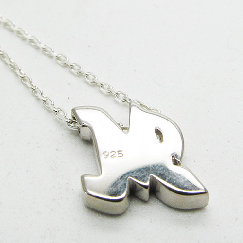 レディースMロゴネックレス③